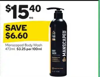 Manscaped body wash
