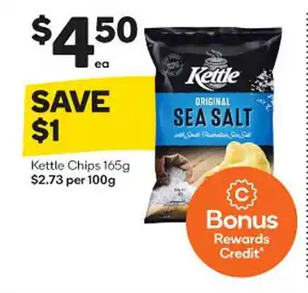 Woolworths Kettle chips offer