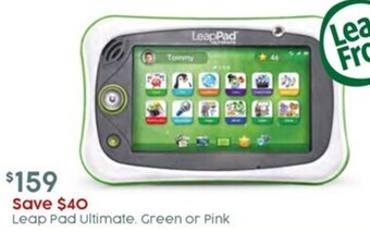 Target Leap Pad Ultimate. Green Or Pink offer