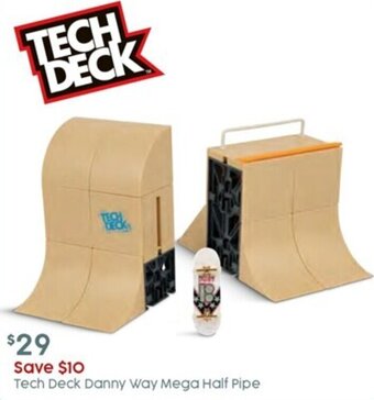 Target Tech Deck Danny Way Mega Half Pipe offer
