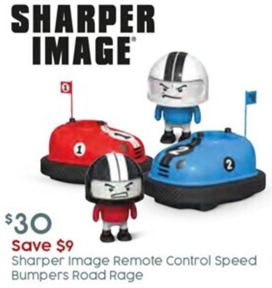 Sharper Image Remote Control Speed Bumpers Road Rage offer at Target