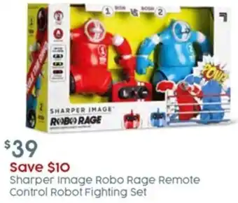 Sharper Image Robo Rage Remote Control Robot Fighting Set