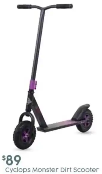 Target Cyclops Monster Dirt Scooter offer