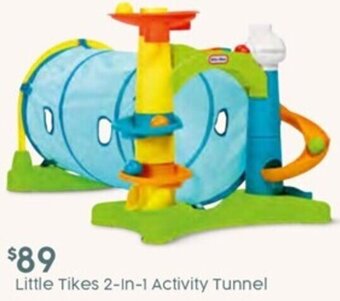 Target Little Tikes 2-In-1 Activity Tunnel offer