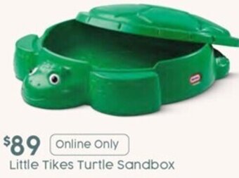 Target Little Tikes Turtle Sandbox offer