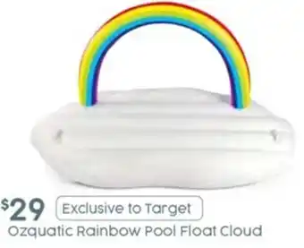 Target Ozquatic Rainbow Pool Float Cloud offer