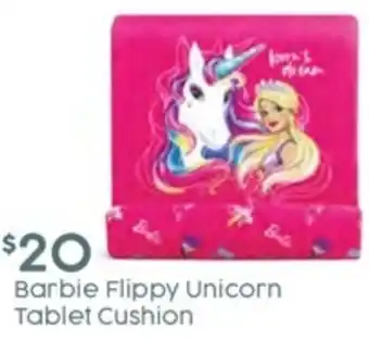 Target Barbie Flippy Unicorn Tablet Cushion offer