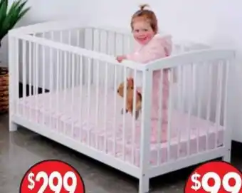 Cot Toddler Mode 136x75.5x76.5cm