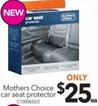 Cheap as Chips Mothers Choice Car Seat Protector offer