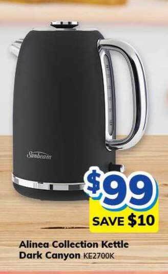 Bi-Rite Sunbeam alinea collection kettle dark canyon offer