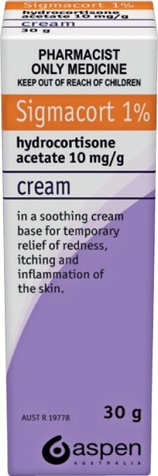 Pharmacy Best Buys Sigmacort 1% cream 30g offer