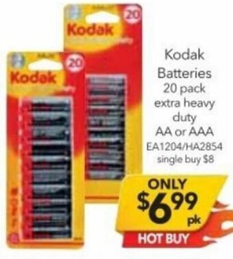 Kodak Batteries