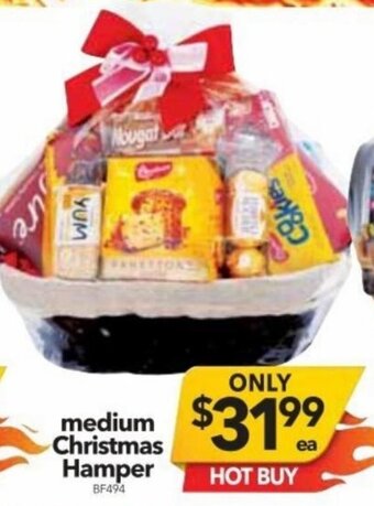Cheap as Chips Medium Christmas Hamper offer