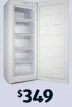 ALDI Upright Freezer 168L offer