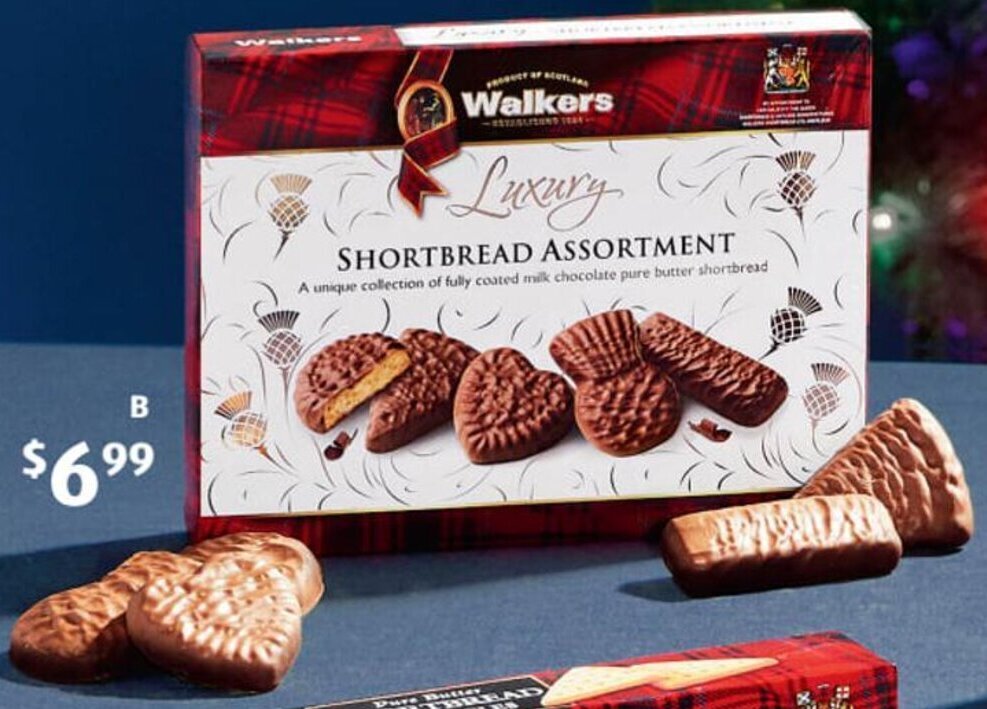 Walkers Luxury Shortbread 230g offer at ALDI