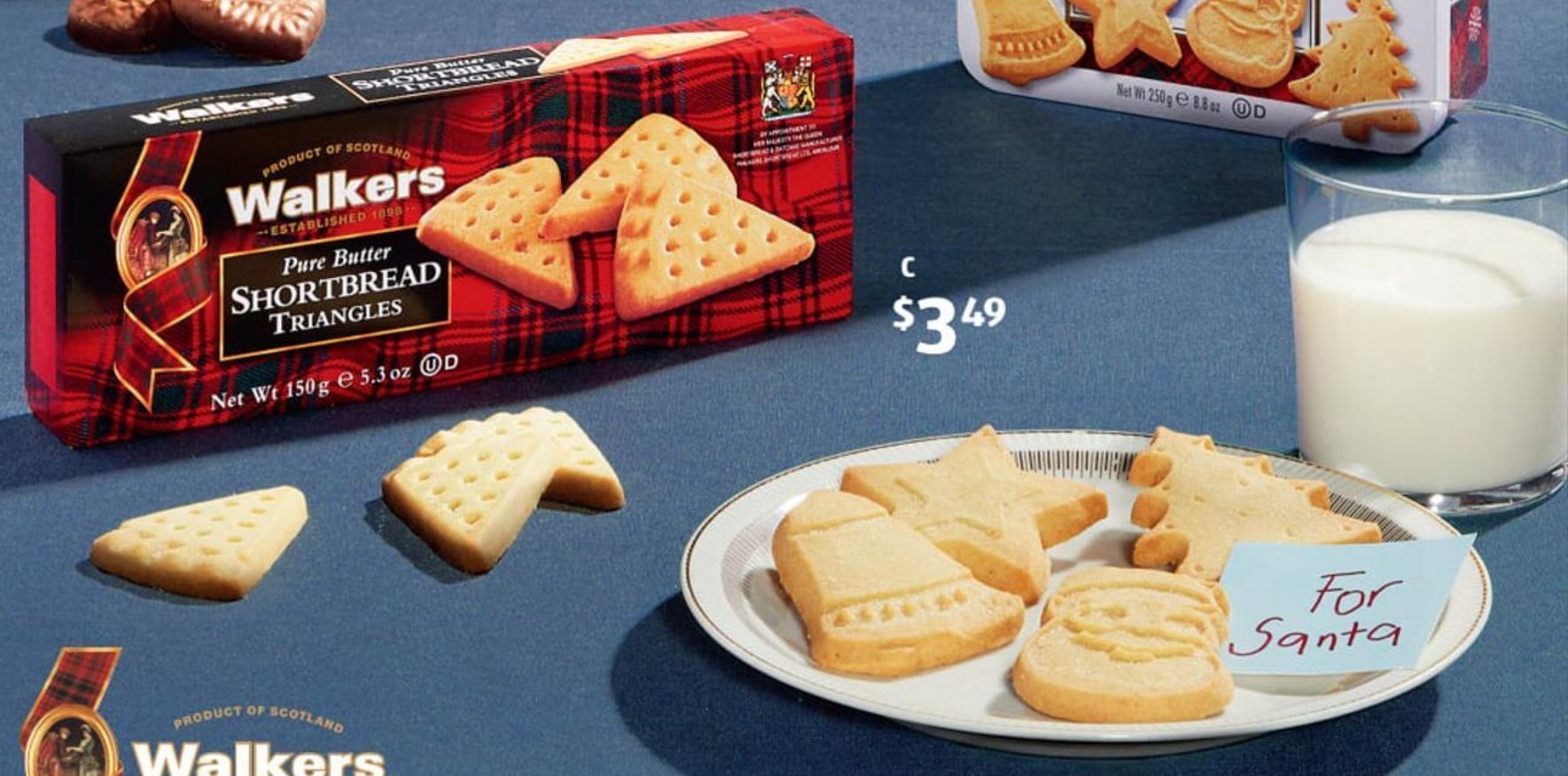 Walkers Shortbread Triangles 150g offer at ALDI