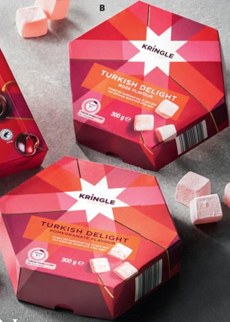 Kringle & Co. Turkish Delight 300g offer at ALDI