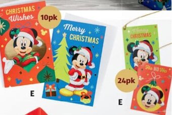 ALDI Licensed Gift Bags, Cards Or Tags offer