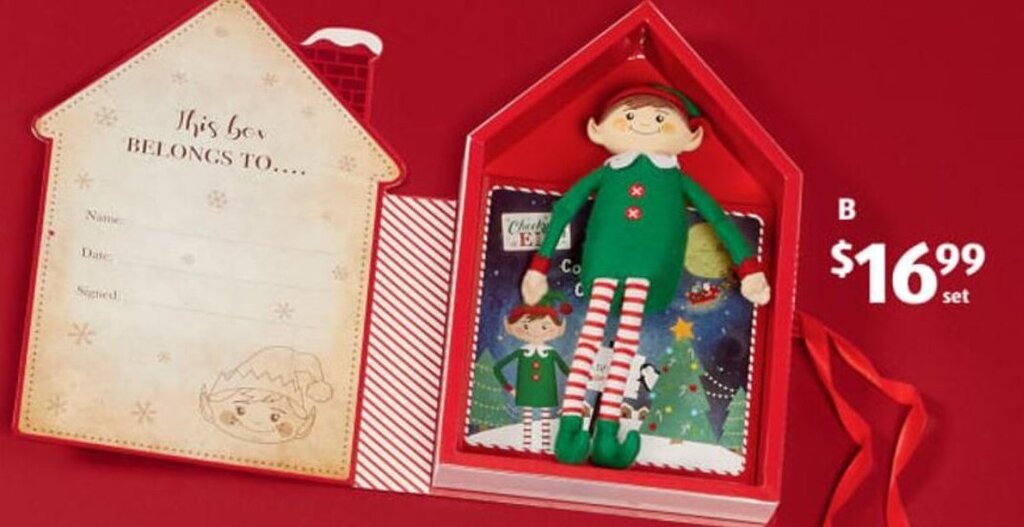 Elf Box Book Set offer at ALDI