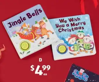 ALDI Christmas Sound Books offer