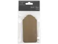 Officeworks D.I.Y. DIYi Swing Tags Kraft 20 Pack offer