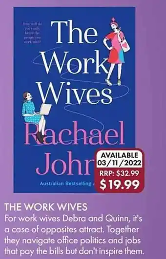 Rachael john the work wives