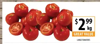 Supabarn Large Tomatoes per kg offer