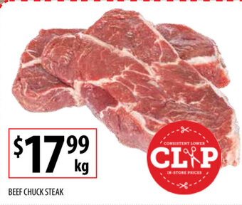 Supabarn Beef Chuck Steak per kg offer