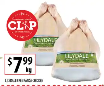 Lilydale Free Range Chicken per kg
