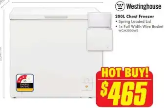 The Good Guys 200L Chest Freezer offer