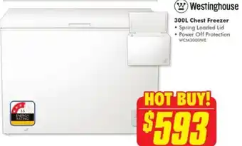 The Good Guys 300L Chest Freezer offer