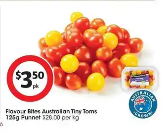 Flavour bites australian tiny toms punnet
