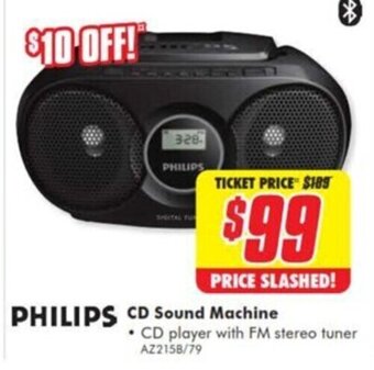 The Good Guys Philips CD Sound Machine offer