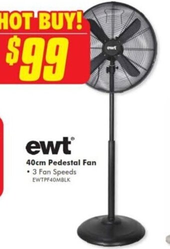 The Good Guys 40cm Pedestal Fan offer
