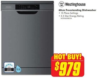 The Good Guys 60cm Freestanding Dishwasher offer
