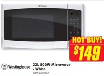 The Good Guys 23L 800W Microwave - White offer