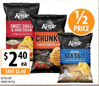 Supabarn Kettle Chip Range 150/175g offer