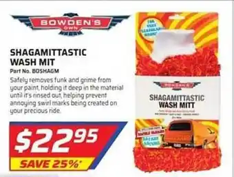 Auto One Shagamittastic wash mit bowden's offer