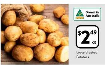 Foodworks Loose brushed potatoes offer