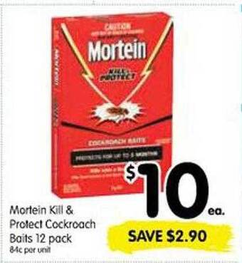 Mortein kill & protect cockroach baits
