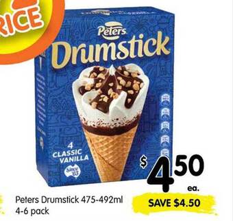 Spar Peters drumstick offer