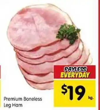 Spar Premium boneless leg ham offer