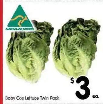 Spar Baby cos lettuce twin pack offer