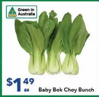 Ritchies Baby bok choy bunch offer