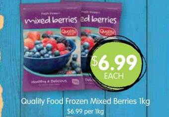Spudshed Quality food frozen mixed berries offer