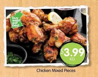Spudshed Chicken mixed pieces offer