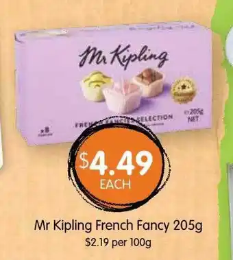Mr kipling french fancy