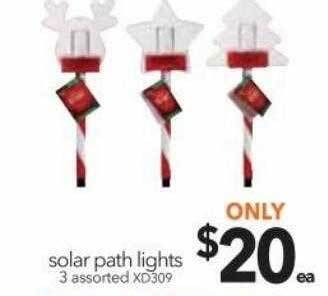 Cheap as Chips Solar path lights offer