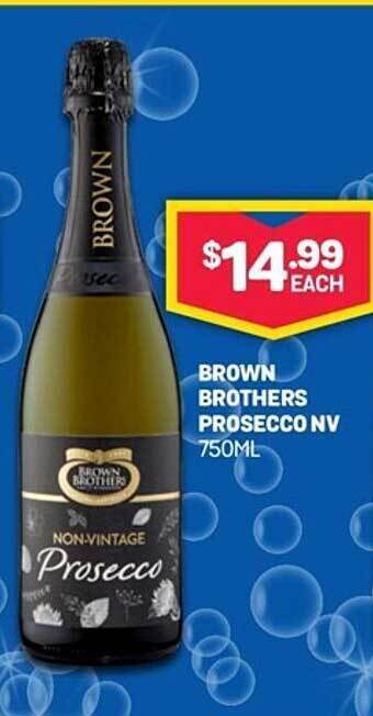 Bottlemart Brown brothers prosecco nv offer