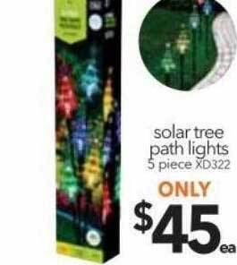 Cheap as Chips Solar tree path lights offer